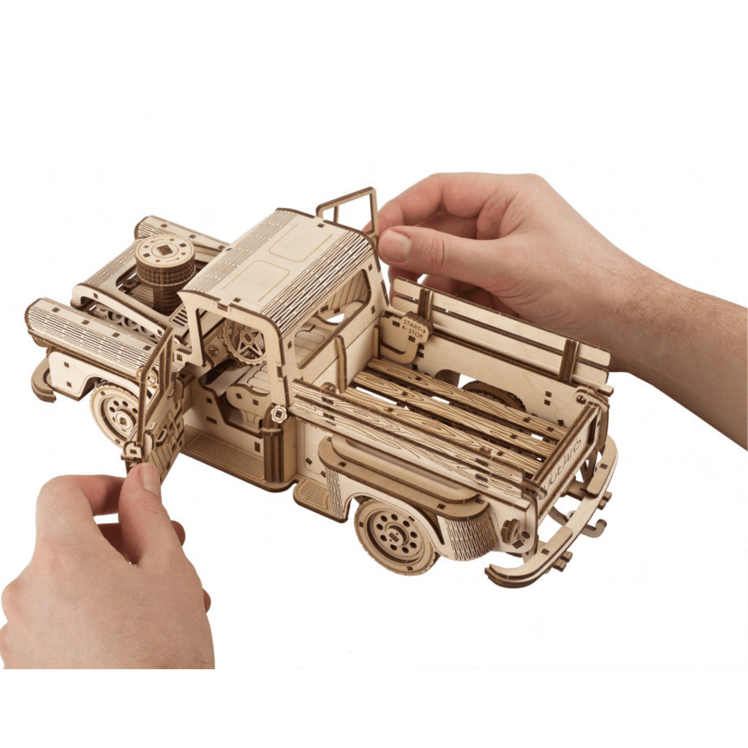 Pickup Lumberjack-Puzzle mécanique en bois-Ugears--
