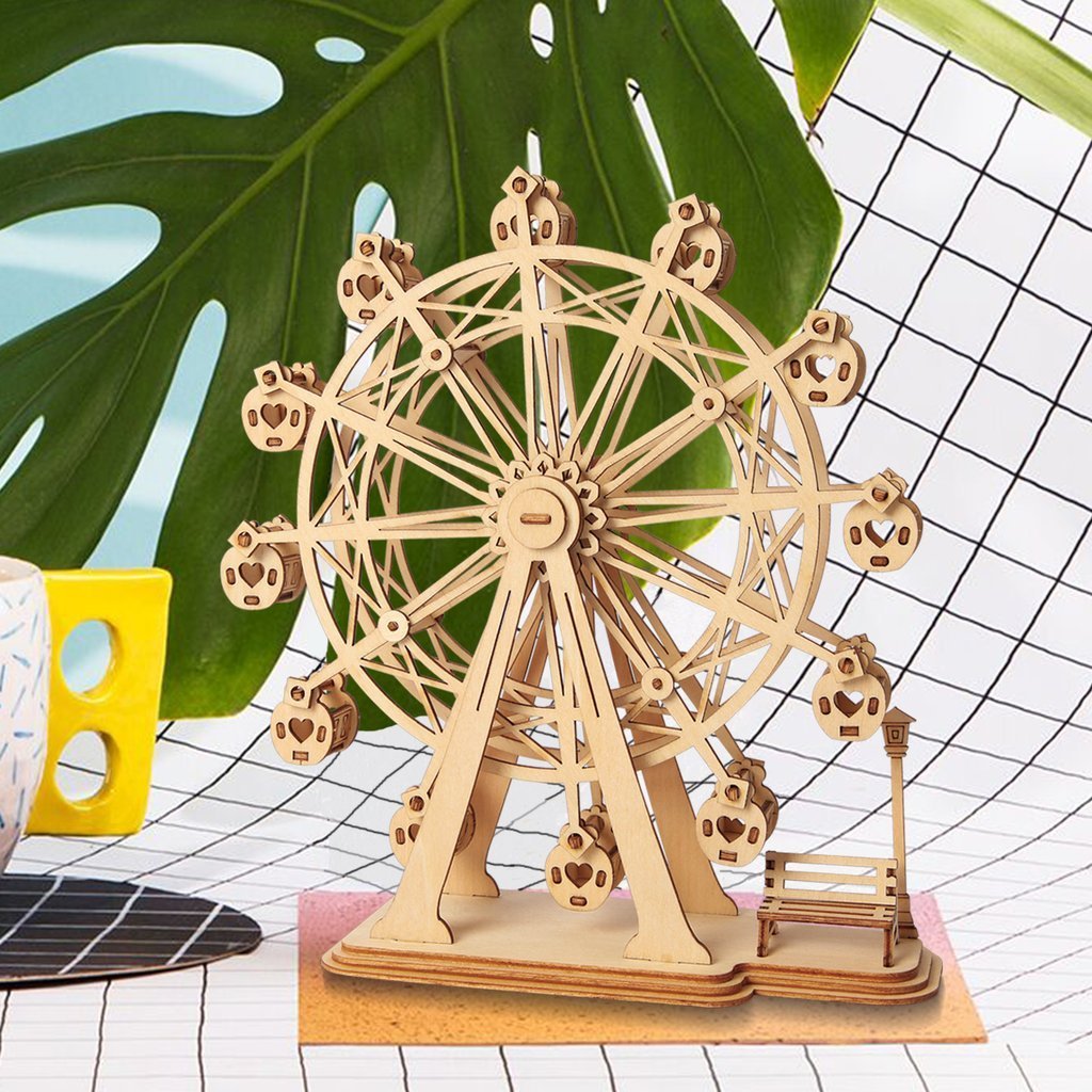 Riesenrad Holzpuzzle 3D Puzzle Robotime