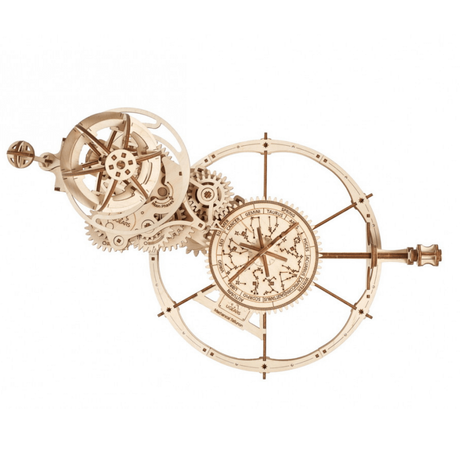 Tellurium mécanique Puzzle mécanique en bois Ugears