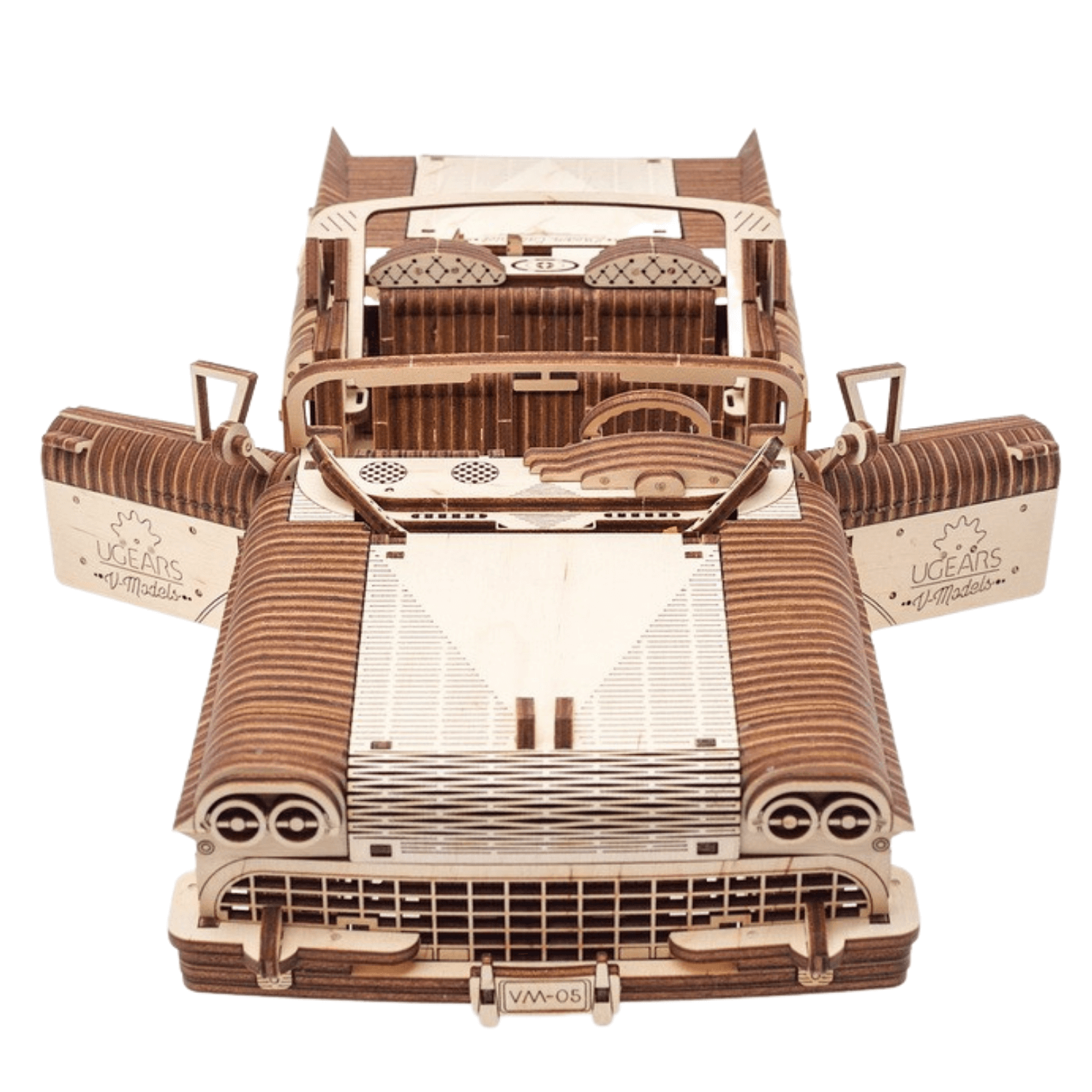 Cabriolet de rêve VM-05-Puzzle mécanique en bois-Ugears--