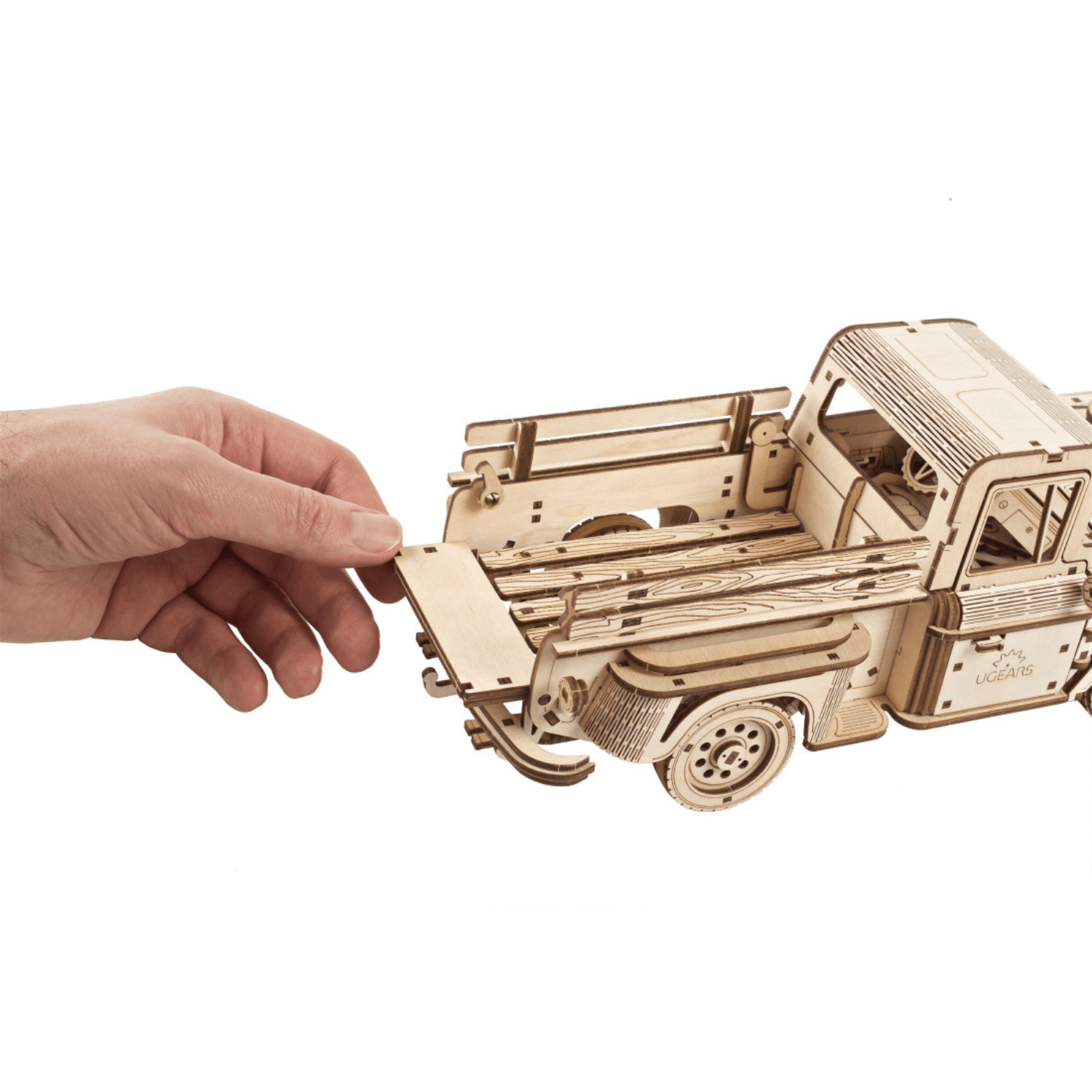 Pickup Lumberjack-Puzzle mécanique en bois-Ugears--
