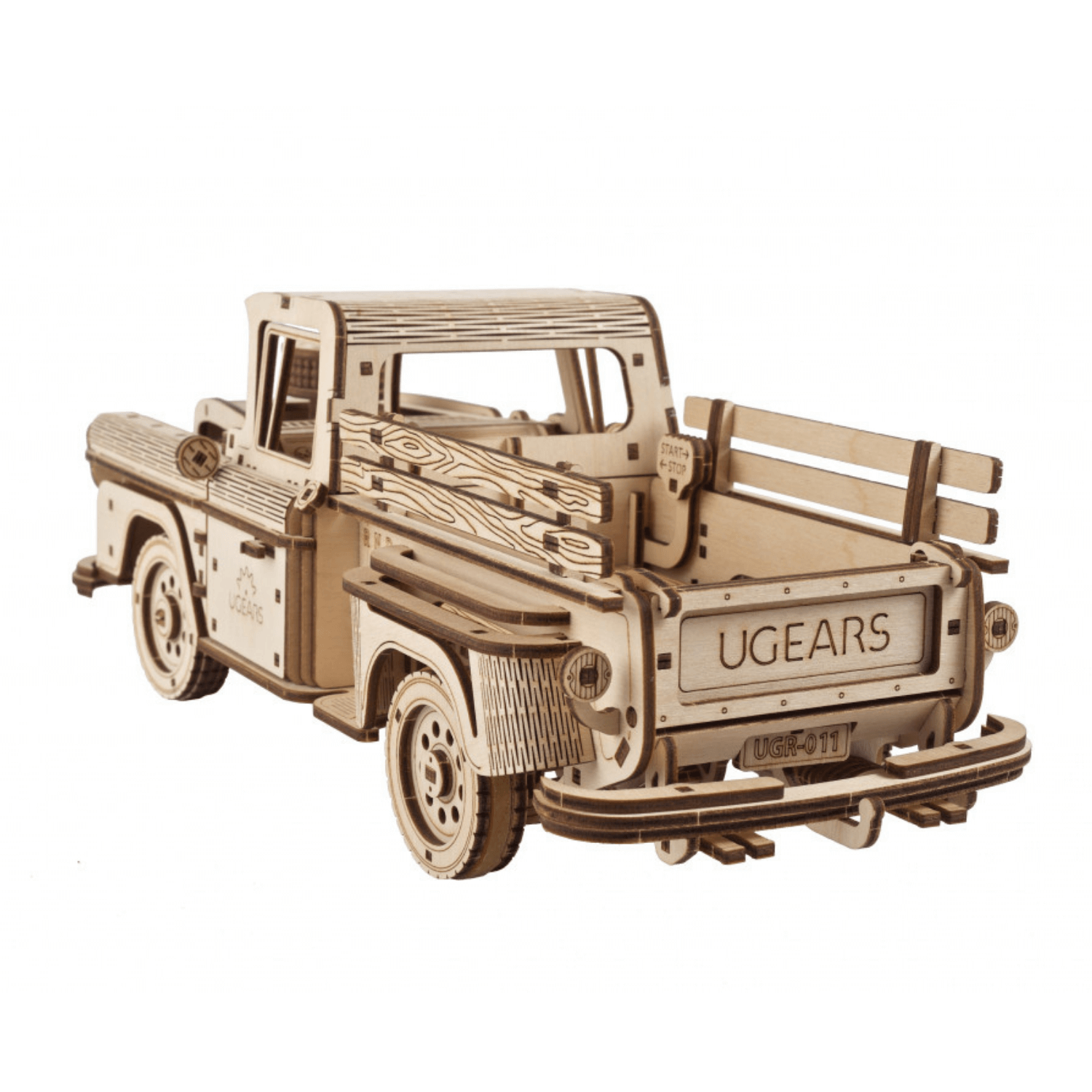 Pickup Lumberjack-Puzzle mécanique en bois-Ugears--
