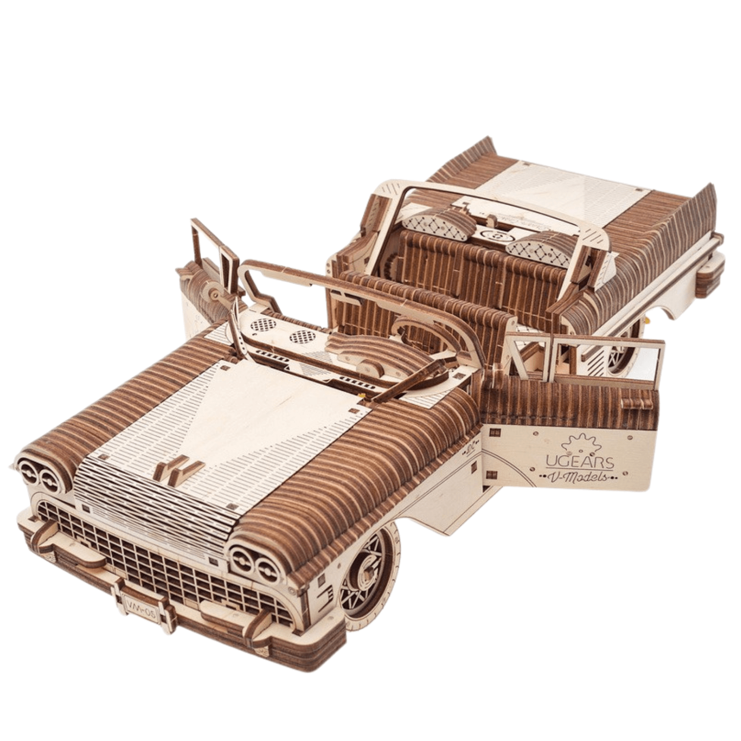 Cabriolet de rêve VM-05 Puzzle mécanique en bois Ugears