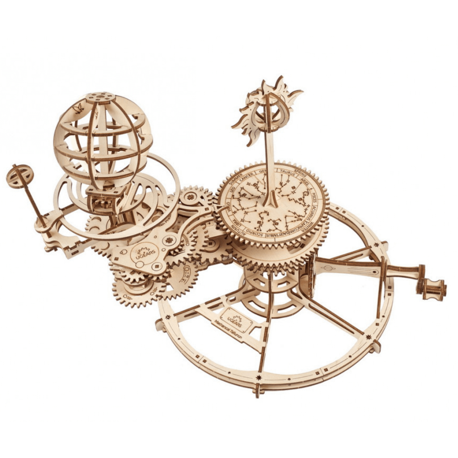 Tellurium mécanique Puzzle mécanique en bois Ugears