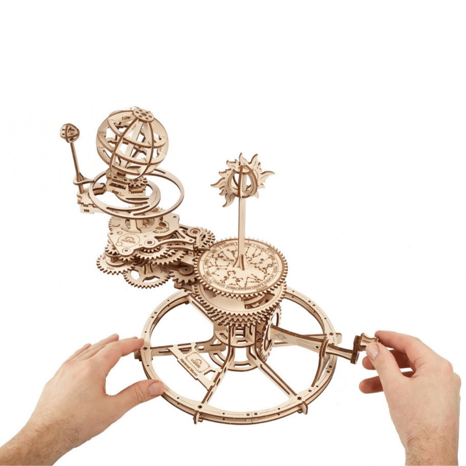Tellurium mécanique Puzzle mécanique en bois Ugears