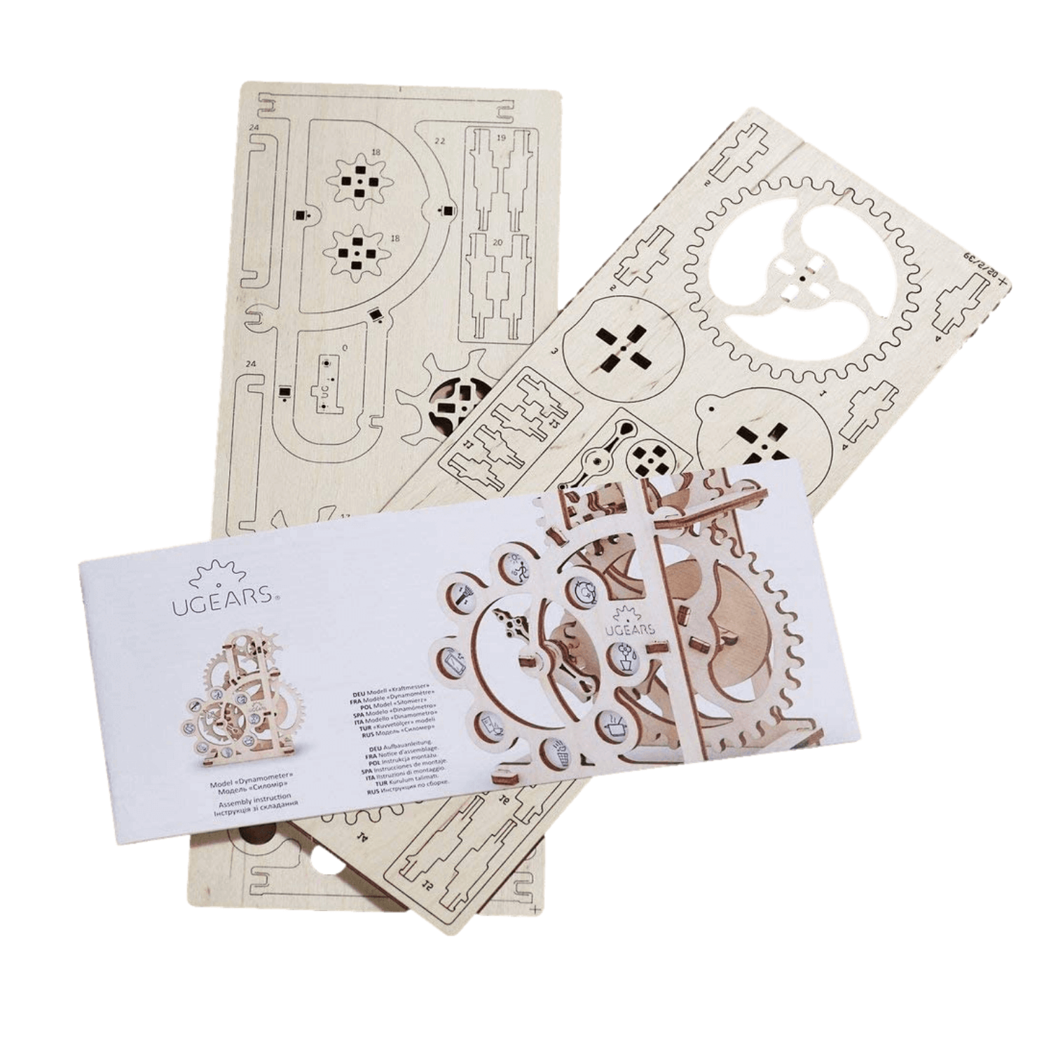 Dynamometer Mechanisches Holzpuzzle Ugears