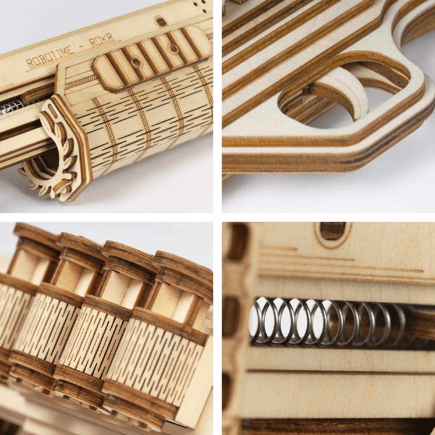 Fusil Terminator M870 Puzzle mécanique en bois Robotime