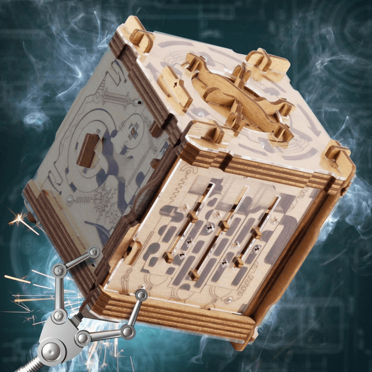 Cluebox "Cambridge Labyrinth" Escape Room Spiel iDventure