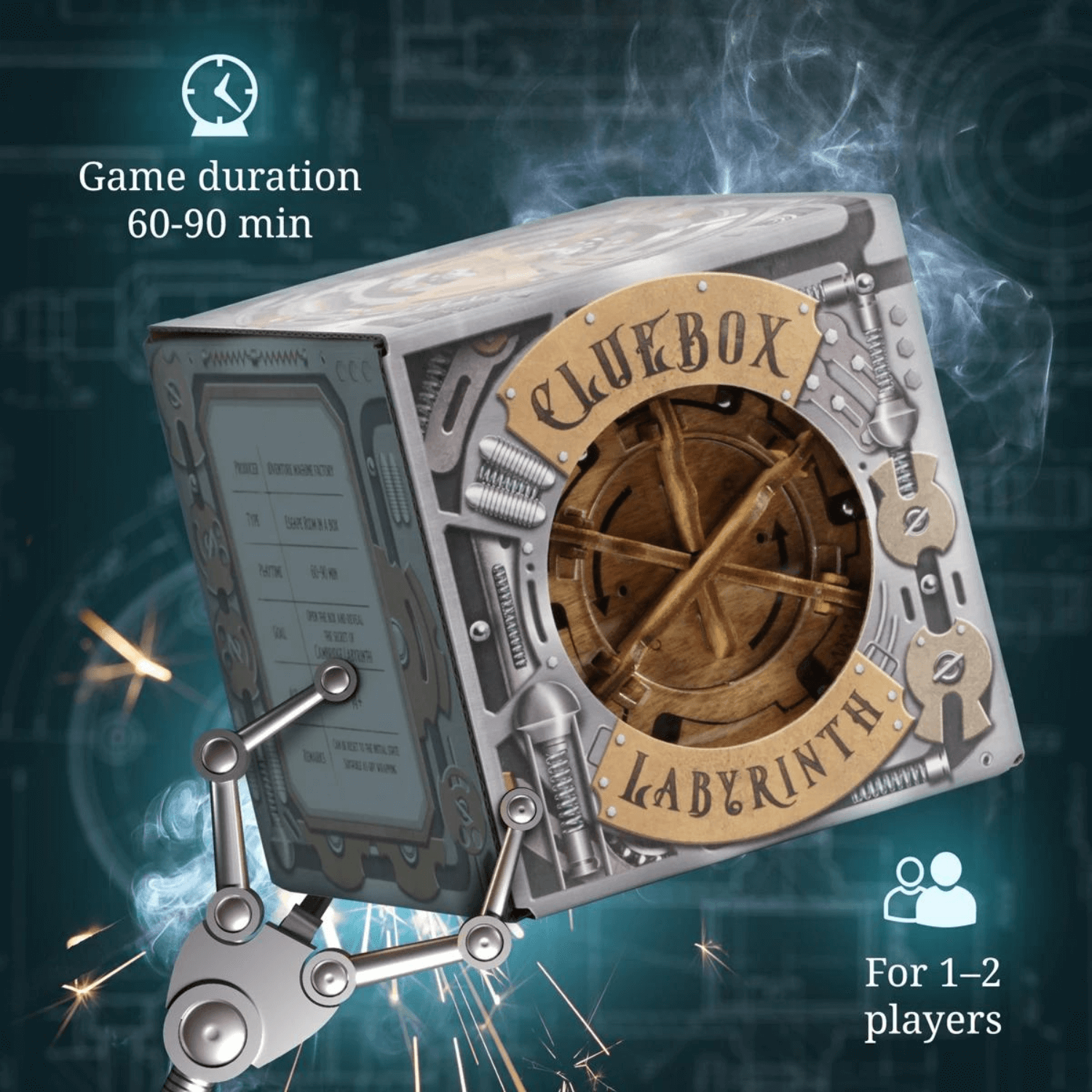 Cluebox "Cambridge Labyrinth" Escape Room Spiel iDventure