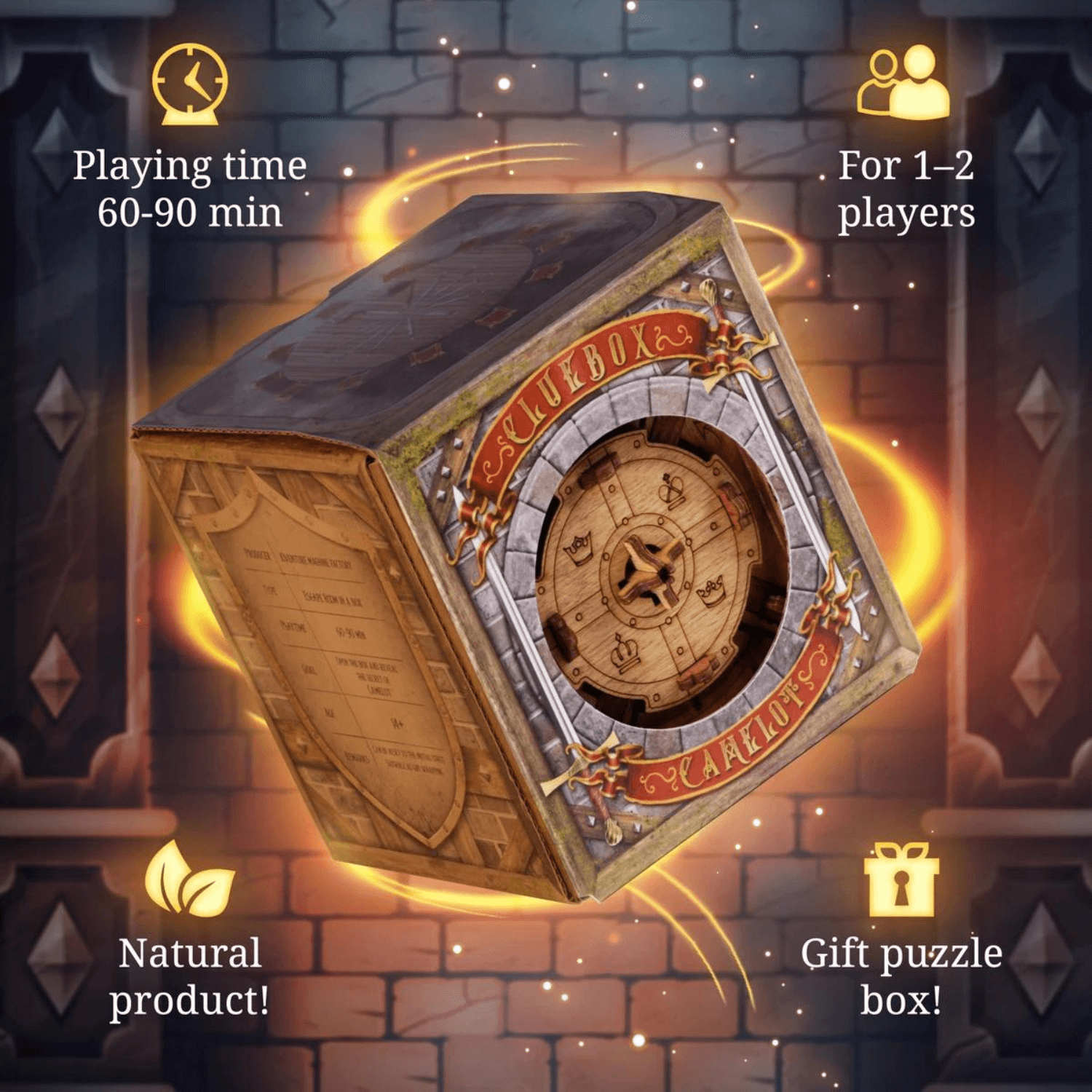 Cluebox "The Trial of Camelot"-Escape Room iDventure