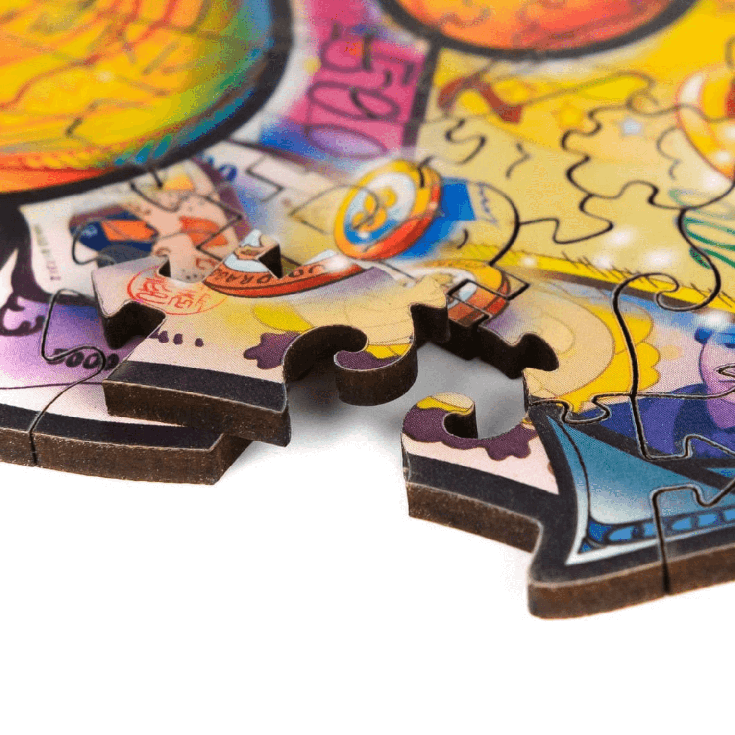 Puzzle en bois de taureau à succès Unidragon