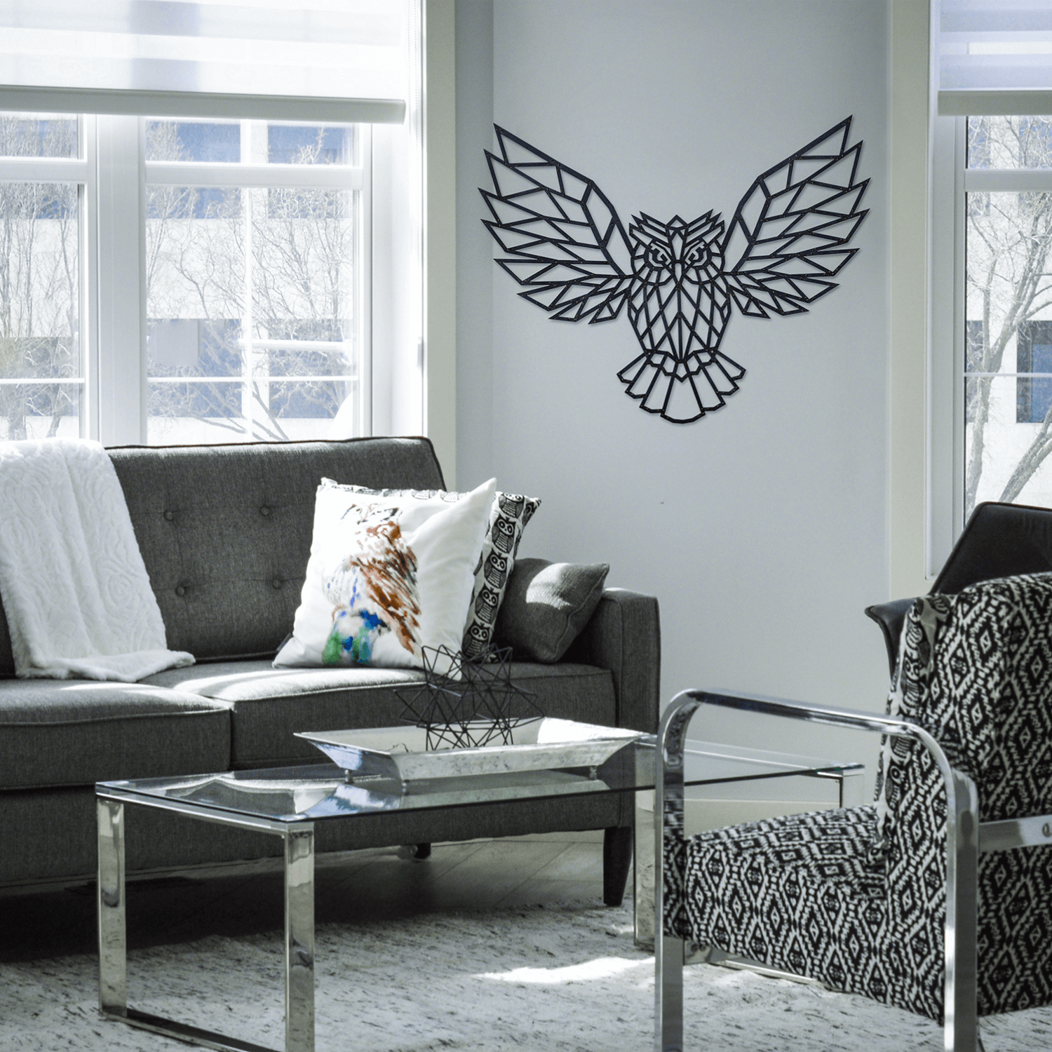 Puzzle mural de caractère - ton style. Ton mur Puzzle mural MagicHolz Chouette 🦉