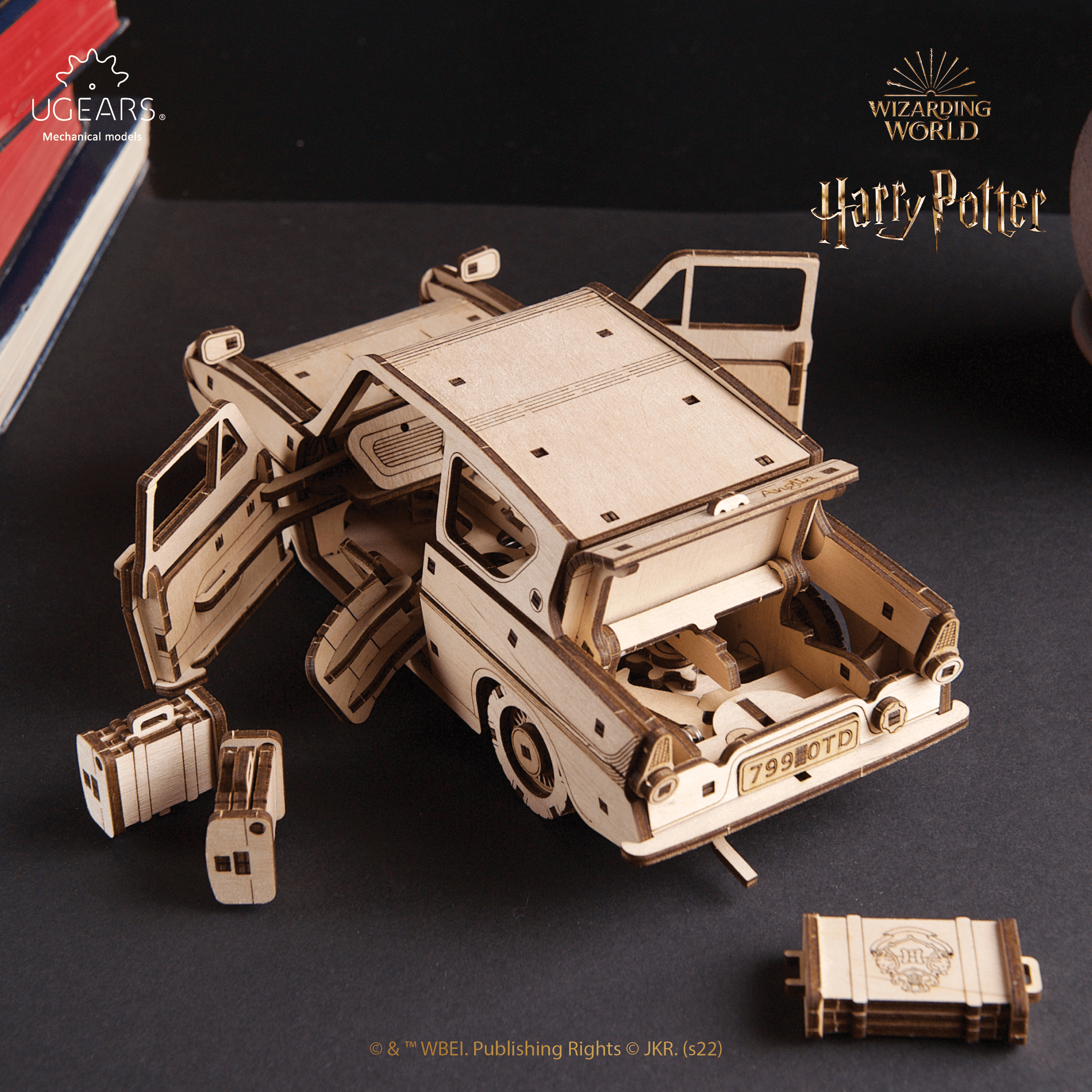 Harry Potter™: Magical Vehicles Mechanical wooden puzzle MagicHolz