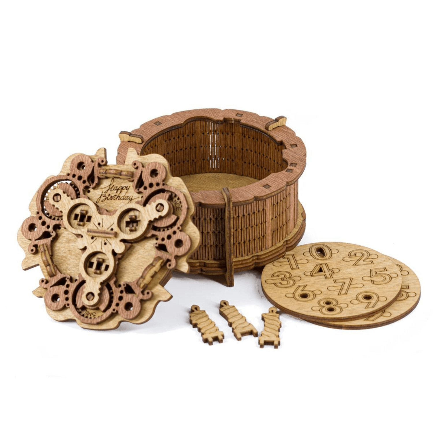 Geschenkebox "Birthday Cake" Escape Room Spiel iDventure