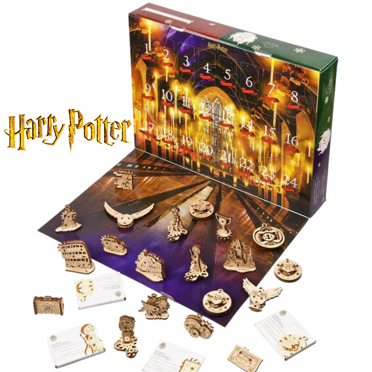 Harry Potter™ Adventskalender 3D Puzzle Ugears Adventskalender