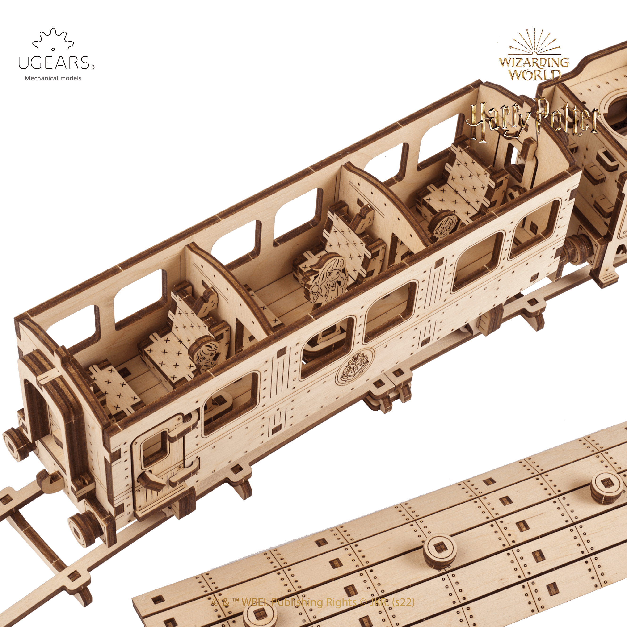 Harry Potter™: Hogwarts Express Journey Mechanical wooden puzzle MagicHolz