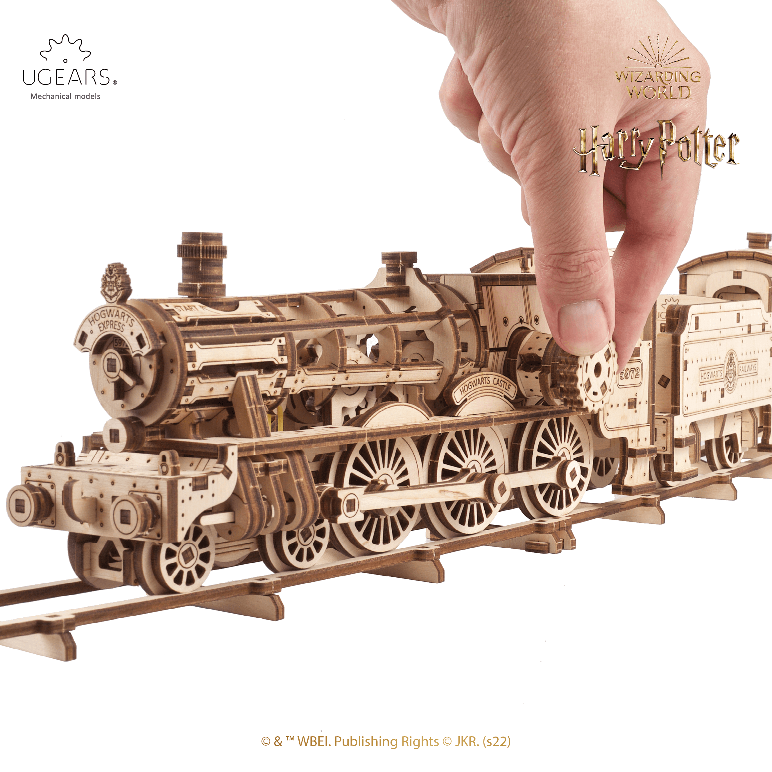 Harry Potter™: Hogwarts Express Journey Mechanical wooden puzzle MagicHolz