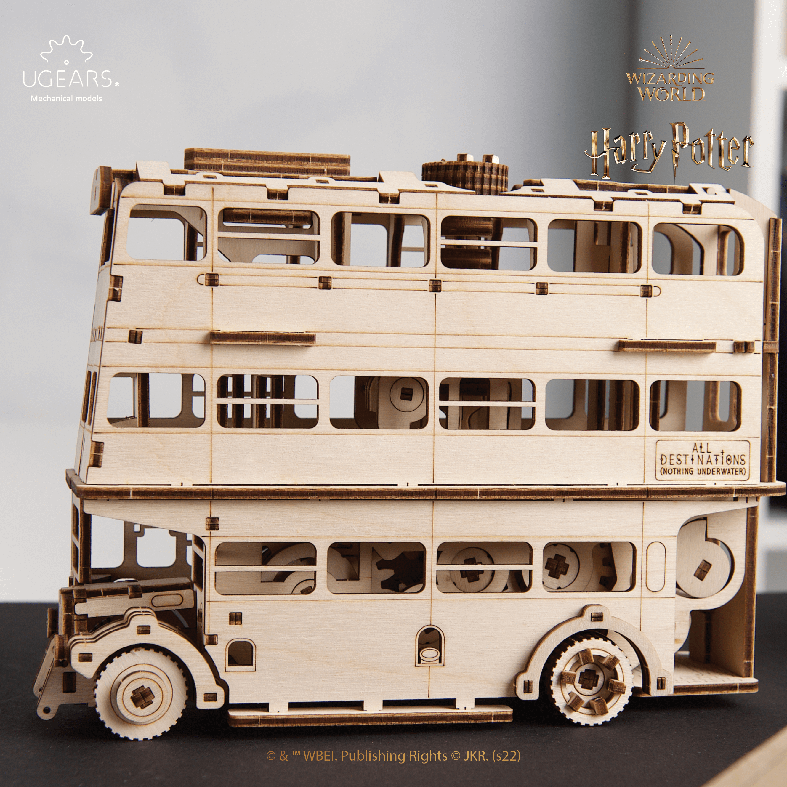 Knight Bus™ | Harry Potter Mechanical Wooden Puzzle Ugears