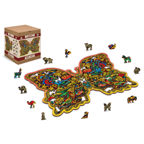 Königliche Flügel Puzzle | Holz Puzzle 250-Holzpuzzle-WoodenCity--
