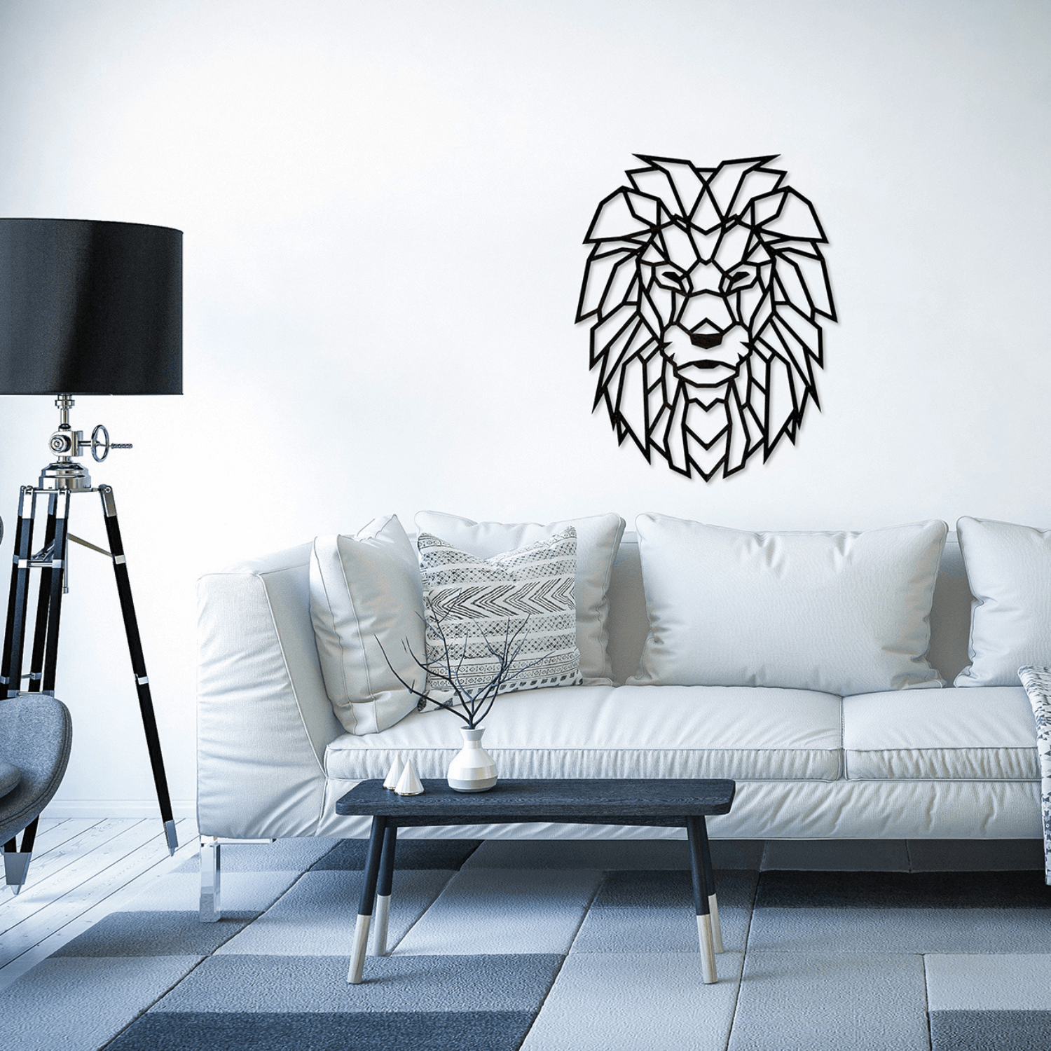 Puzzle mural de caractère - ton style. Ton mur Puzzle mural MagicHolz Lion 🦁