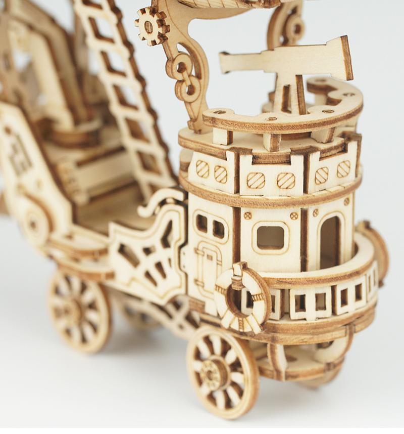 Airship wooden puzzle 3D puzzle Robotime