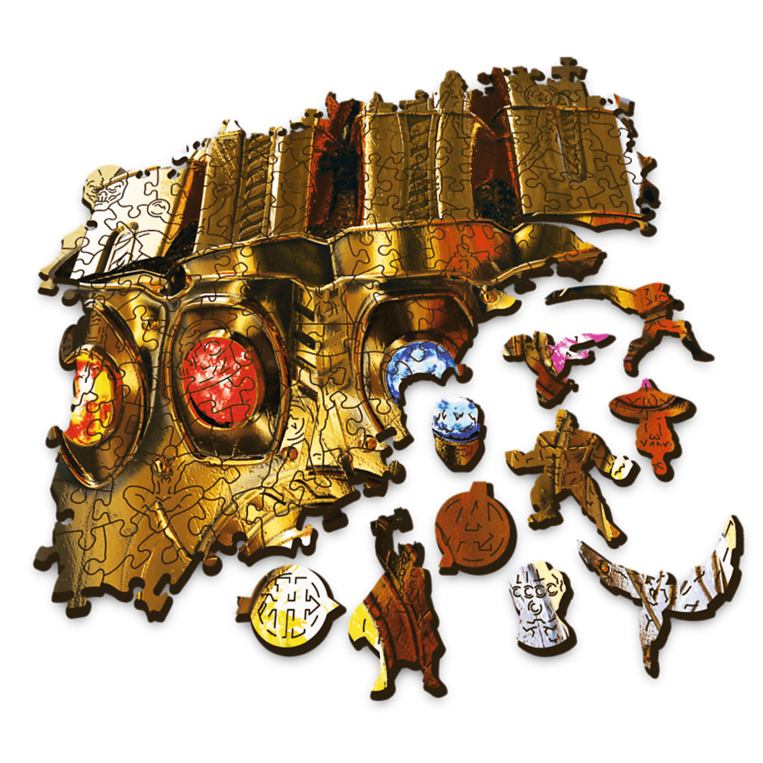 MARVEL | Avenger | Thanos Infinity Glove | Wooden Puzzle 505-Wooden Puzzle-TREFL--