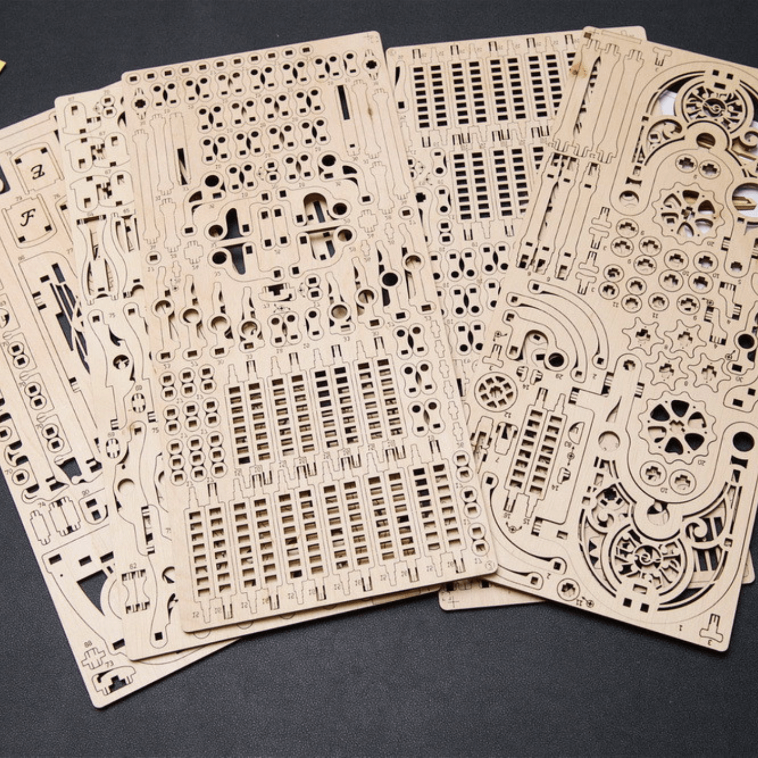 Mechanical Celesta-Mechanical Wooden Puzzle Ugears--