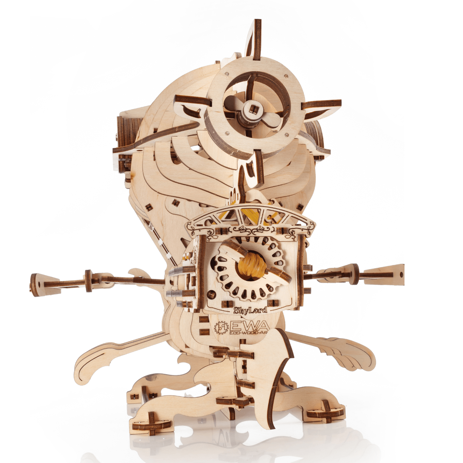 Zeppelin 3D Holzbausatz Mechanisches Holzpuzzle Eco-Wood-Art