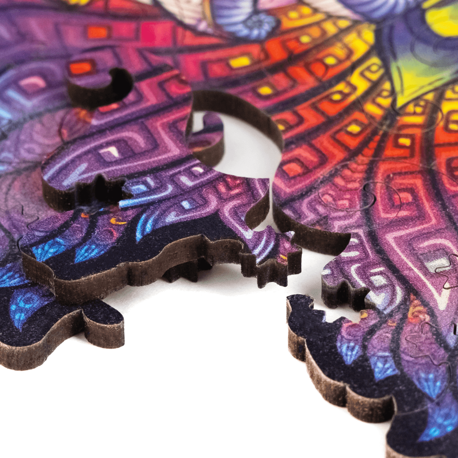 Puzzle de raton laveur méditant en bois Unidragon