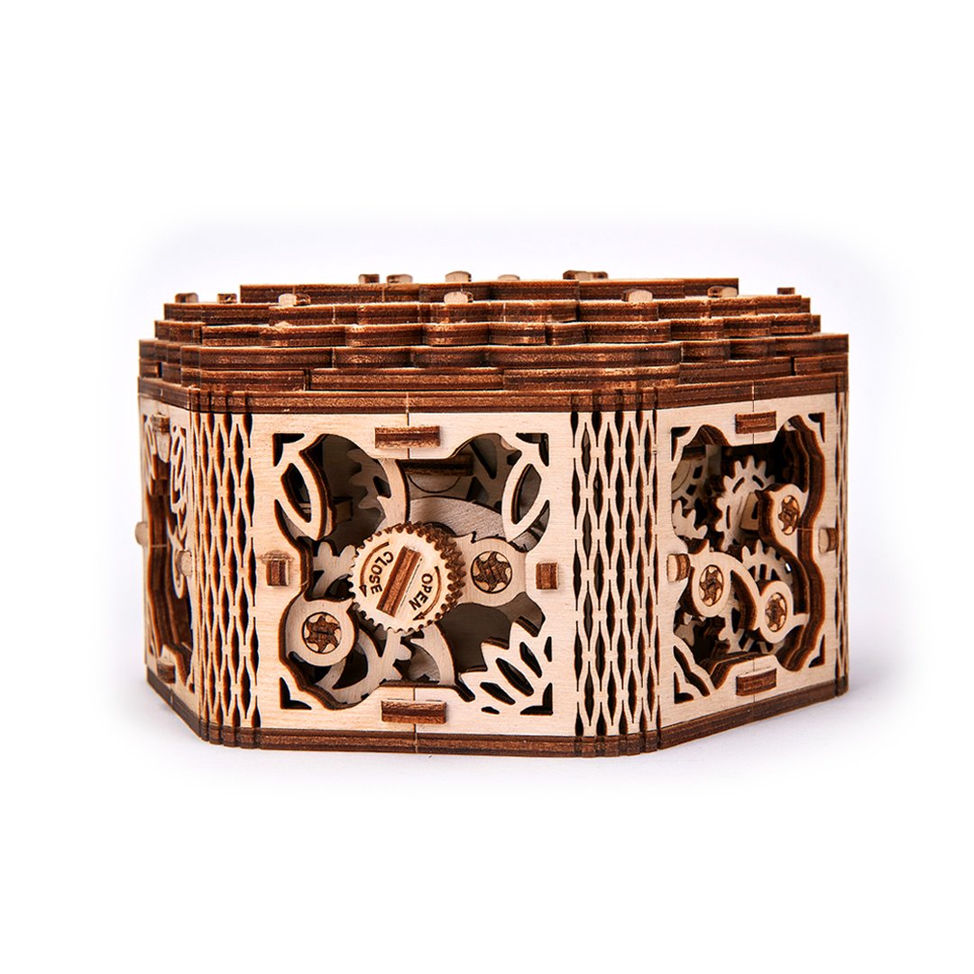 Mysterious flower mechanical wooden puzzle WoodTrick