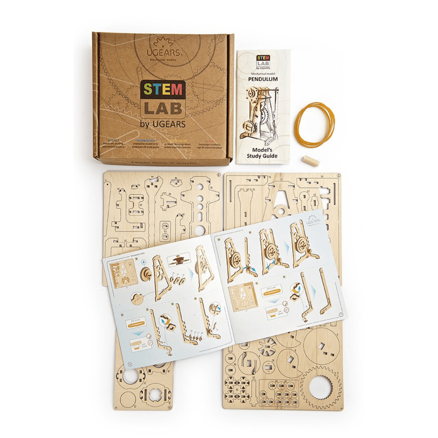 Pendel Mechanisches Holzpuzzle Ugears