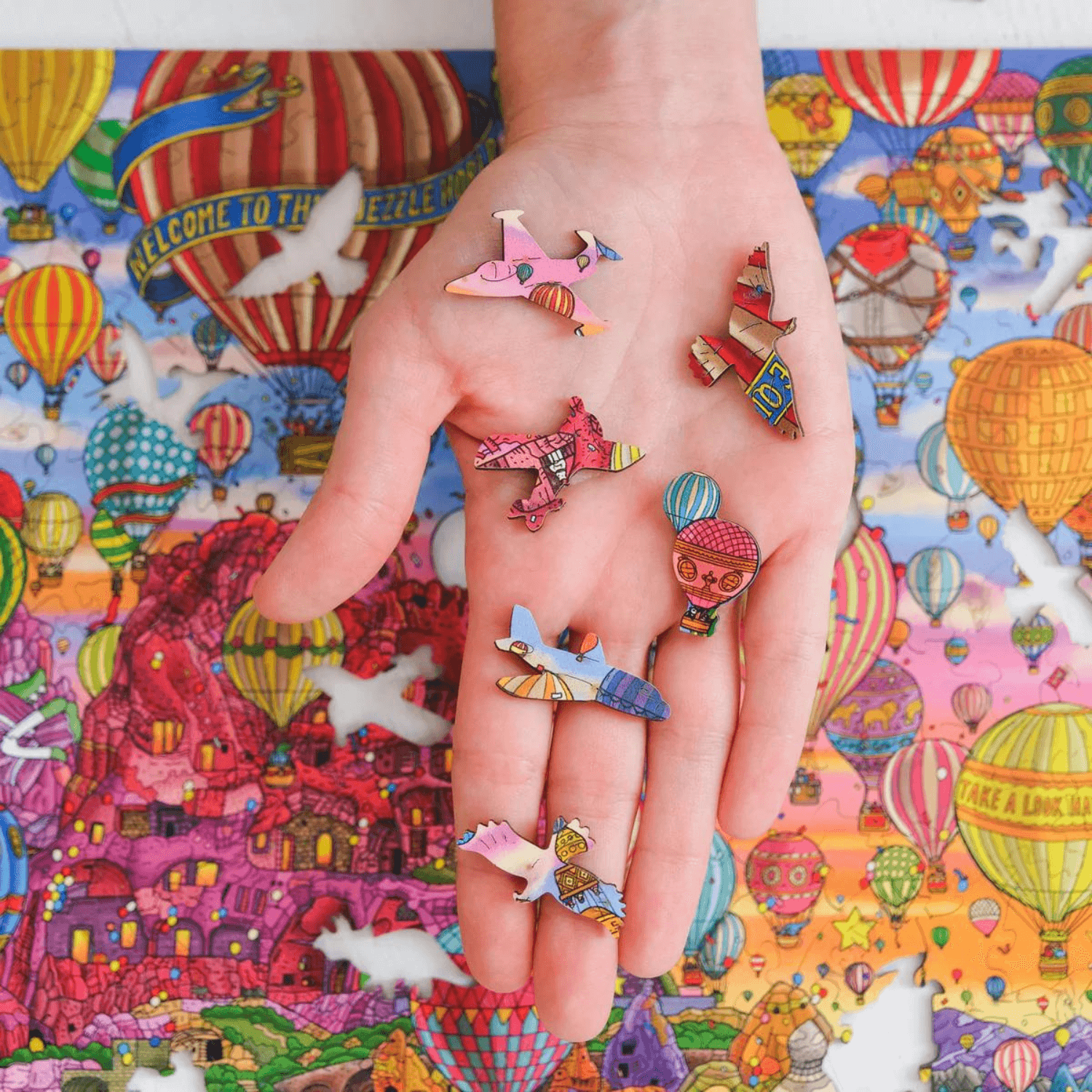 Quezzle | Incroyable puzzle en bois Cappadoce Unidragon