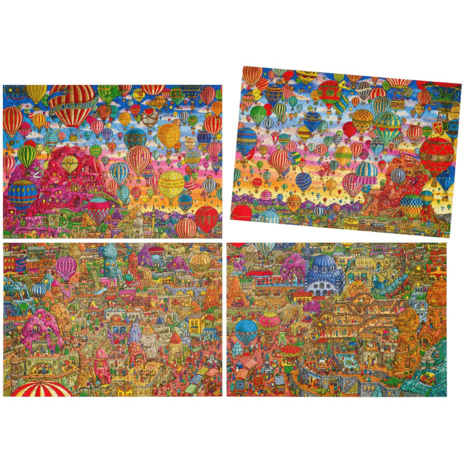 Quezzle | Incroyable puzzle en bois Cappadoce Unidragon