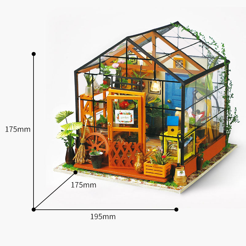Cathy's Flower House (Gewächshaus) Miniaturhaus Robotime