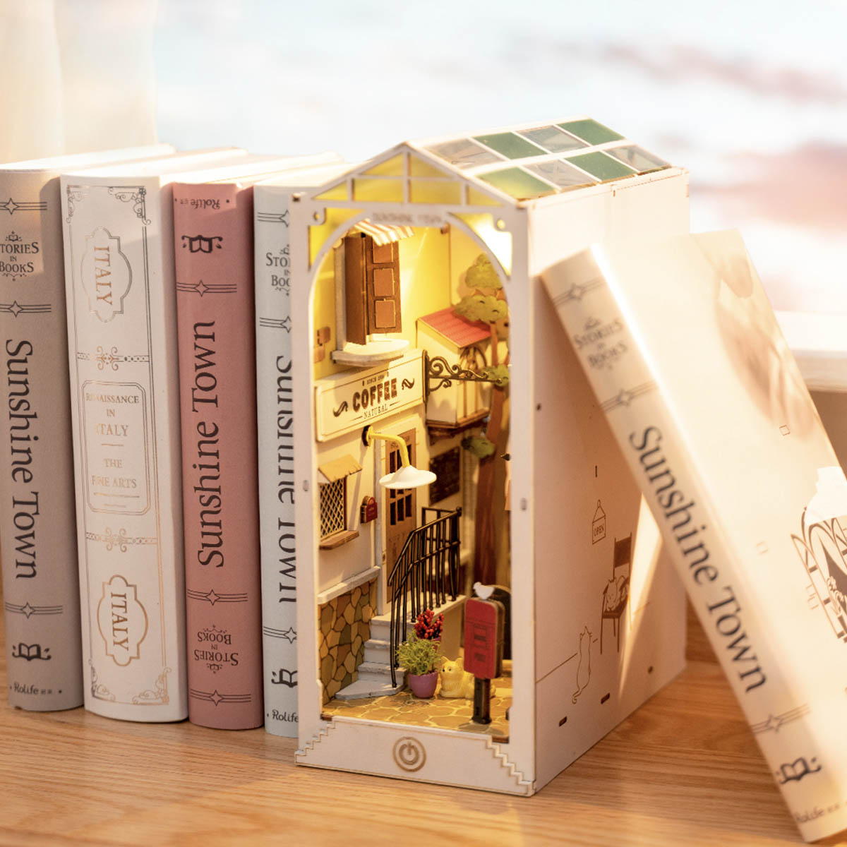 Bundle BookNook: Blossom Sunset Diorama Robotime