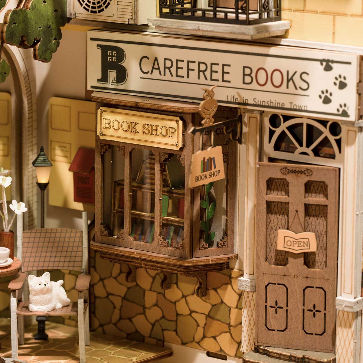 Bundle BookNook: Blossom Sunset Diorama Robotime