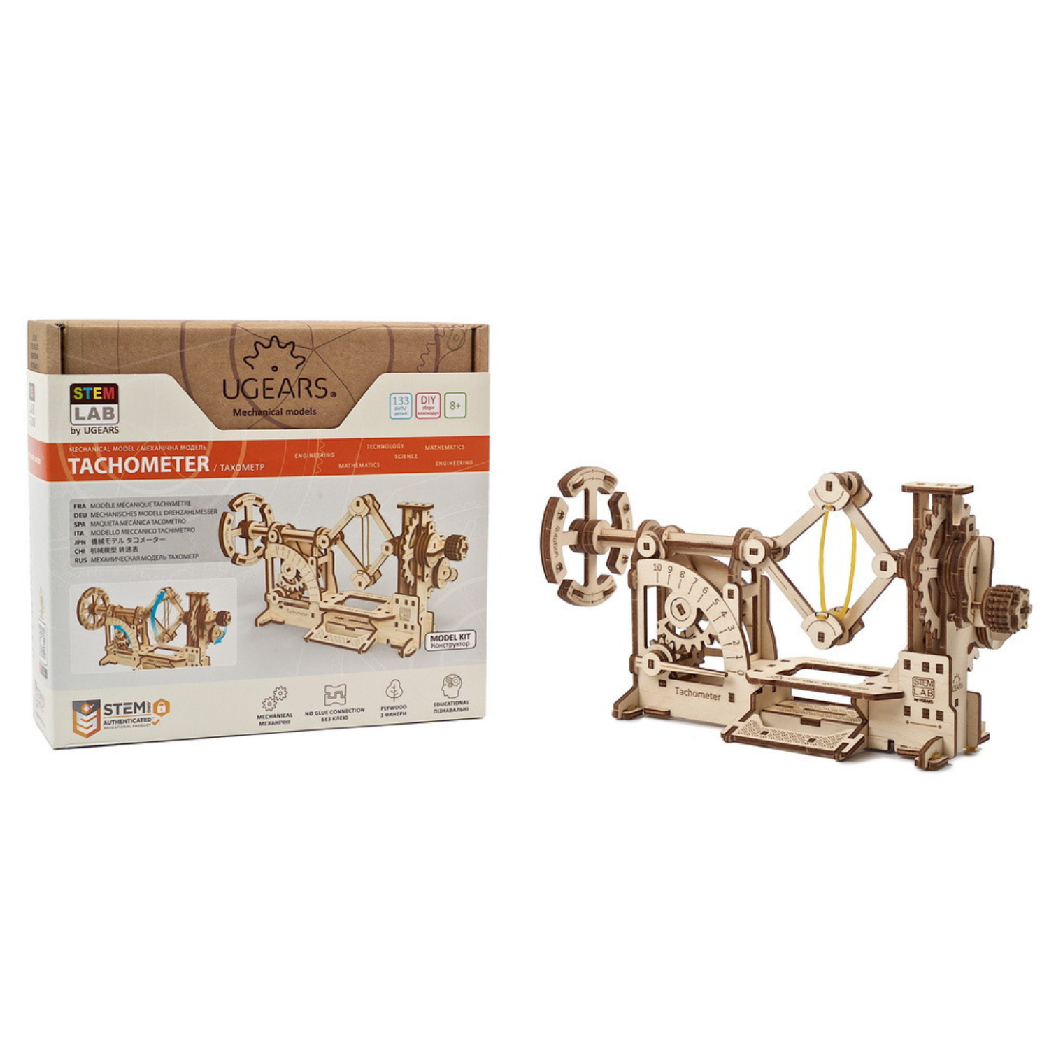 Tachometer Mechanisches Holzpuzzle Ugears