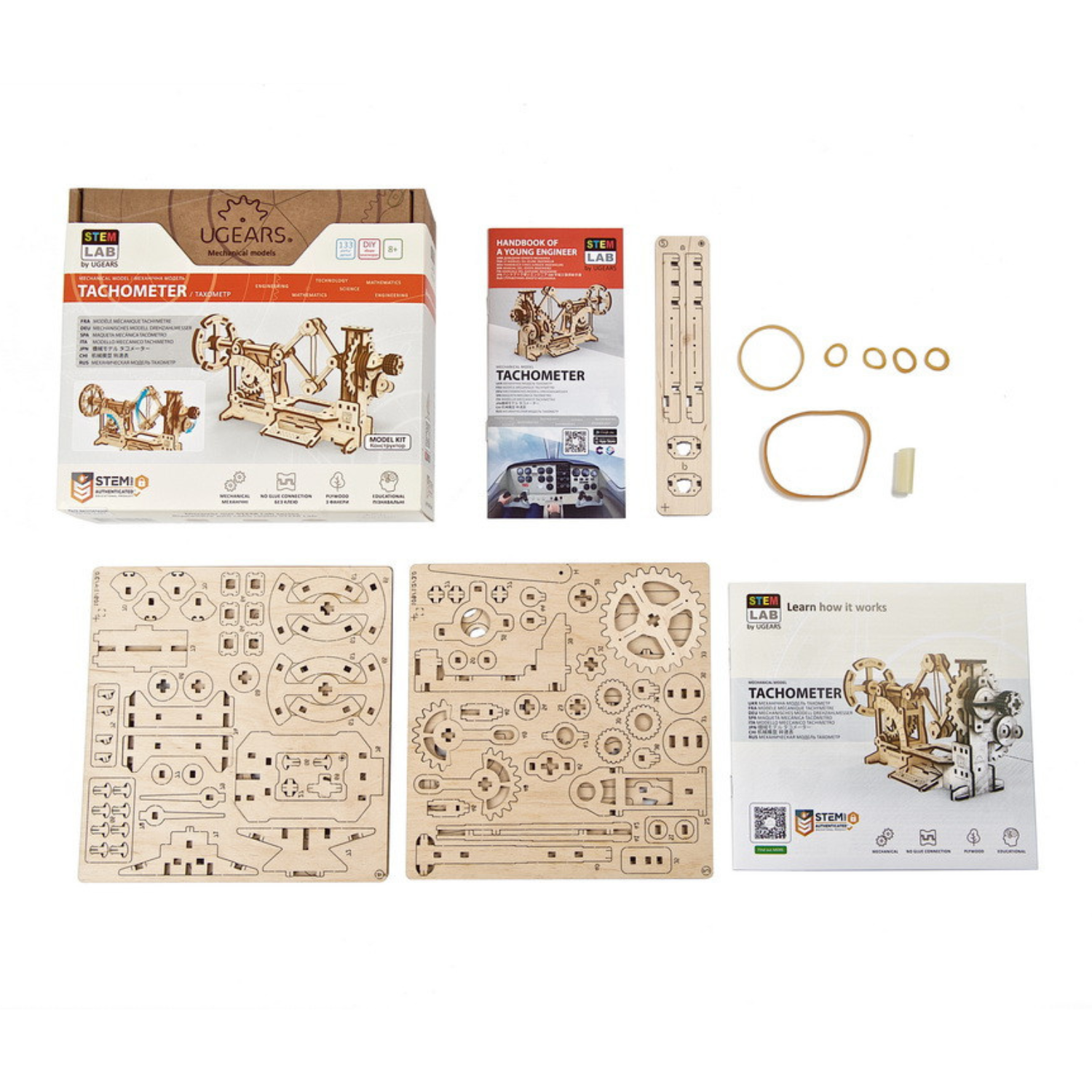 Tachometer Mechanisches Holzpuzzle Ugears