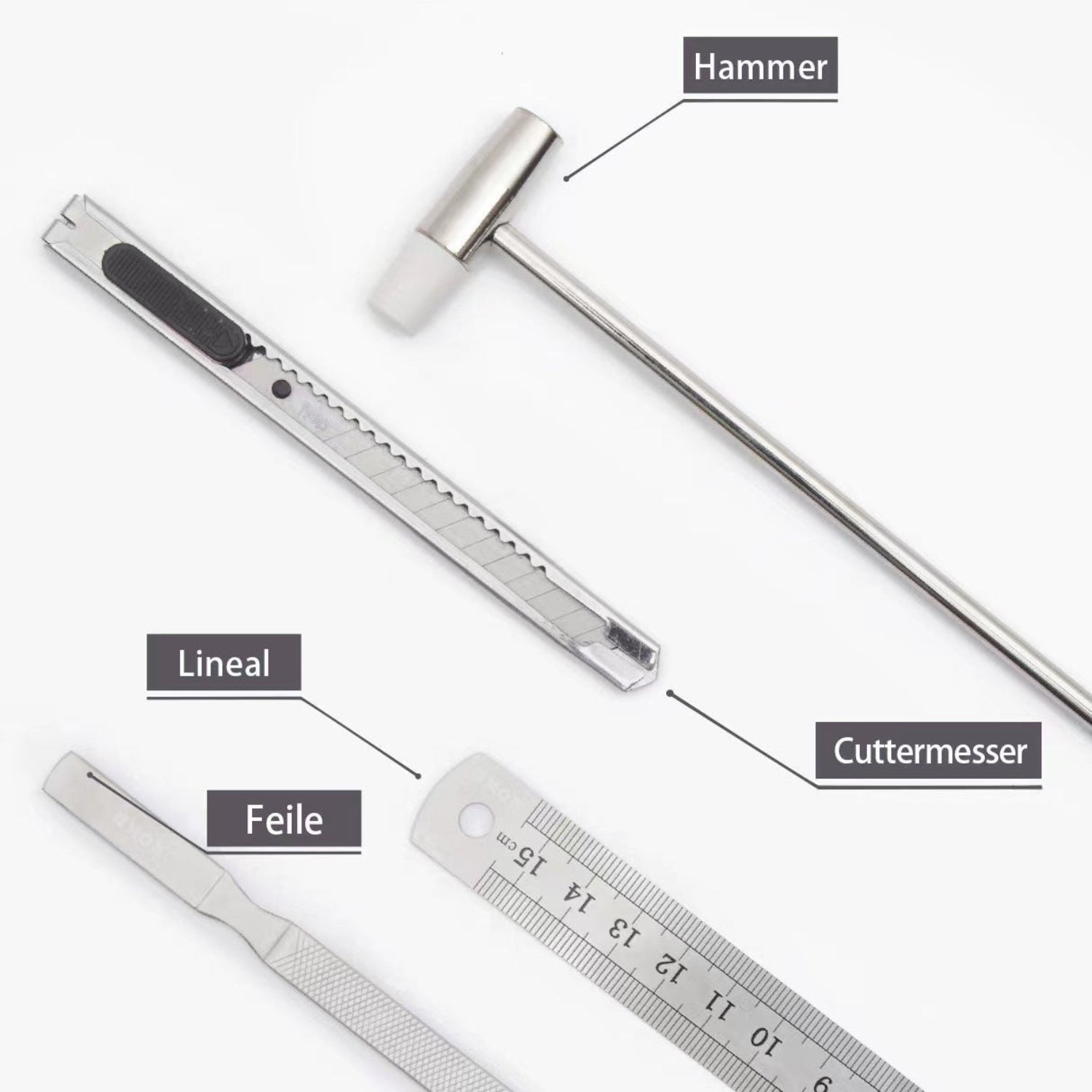 Modelbouw gereedschapsset accessoires MagicHolz