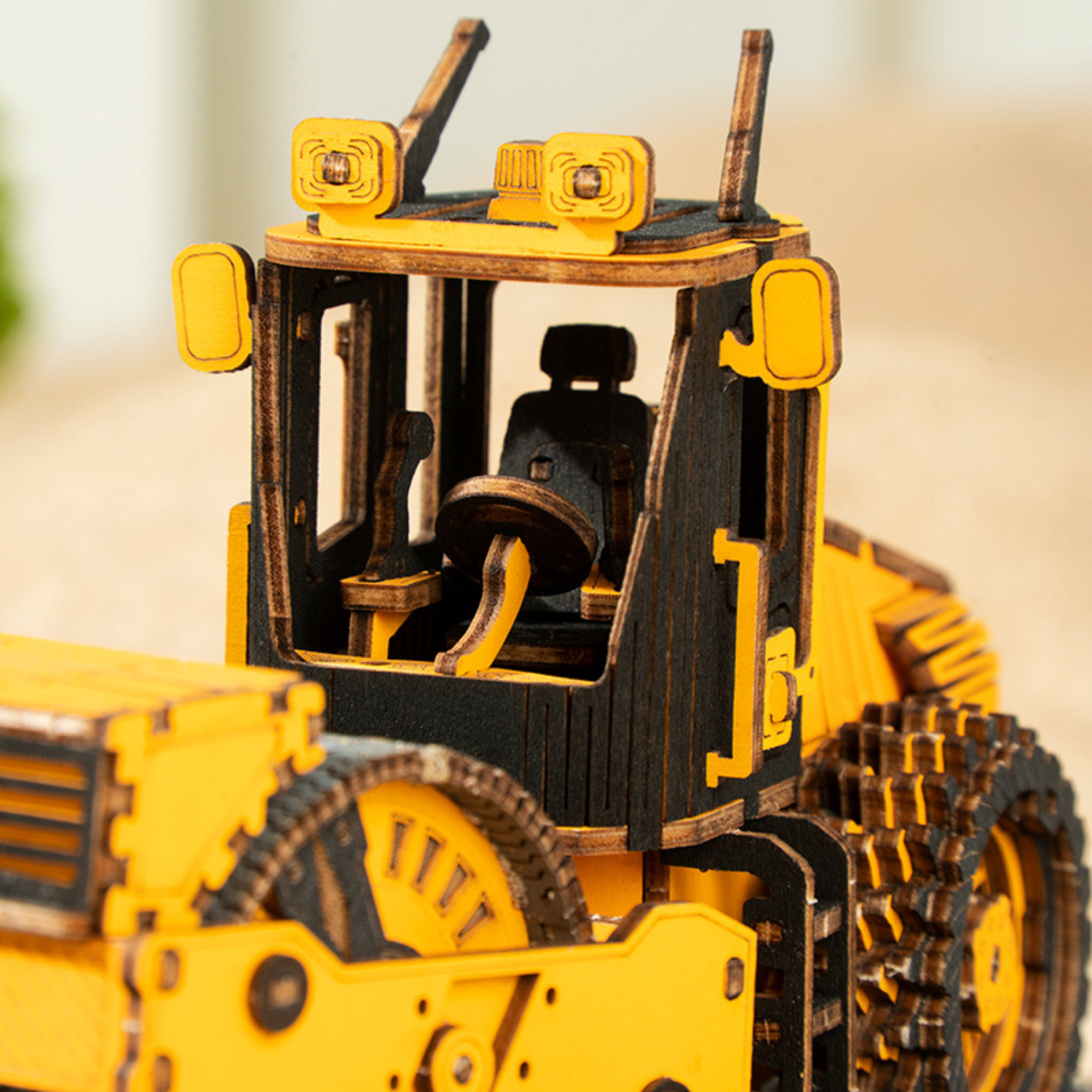 Roller | Construction machinery 3D puzzle Robotime