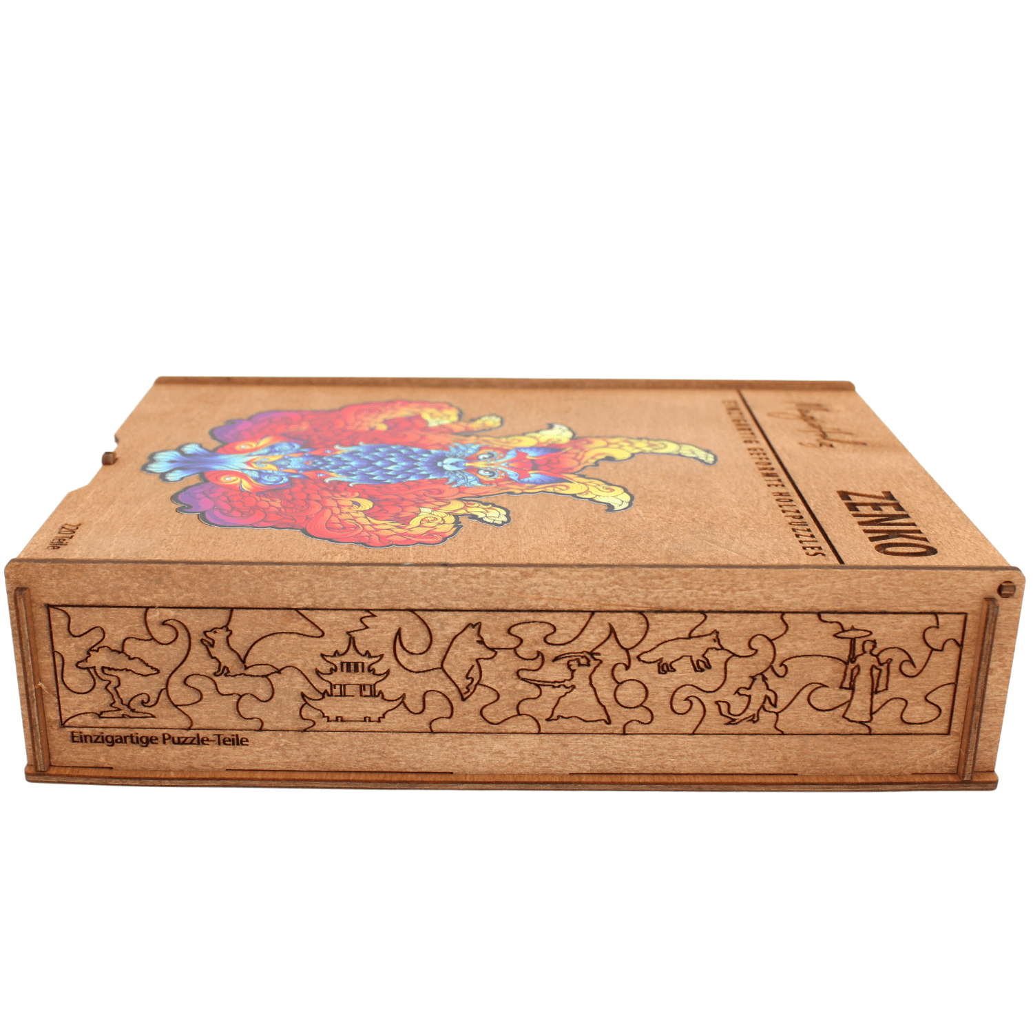 Heavenly fox | Zenko MagicHolz puzzle-MagicWood--