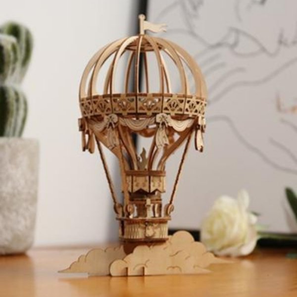 Ballon à air chaud comme puzzle 3D en bois Puzzle 3D Robotime