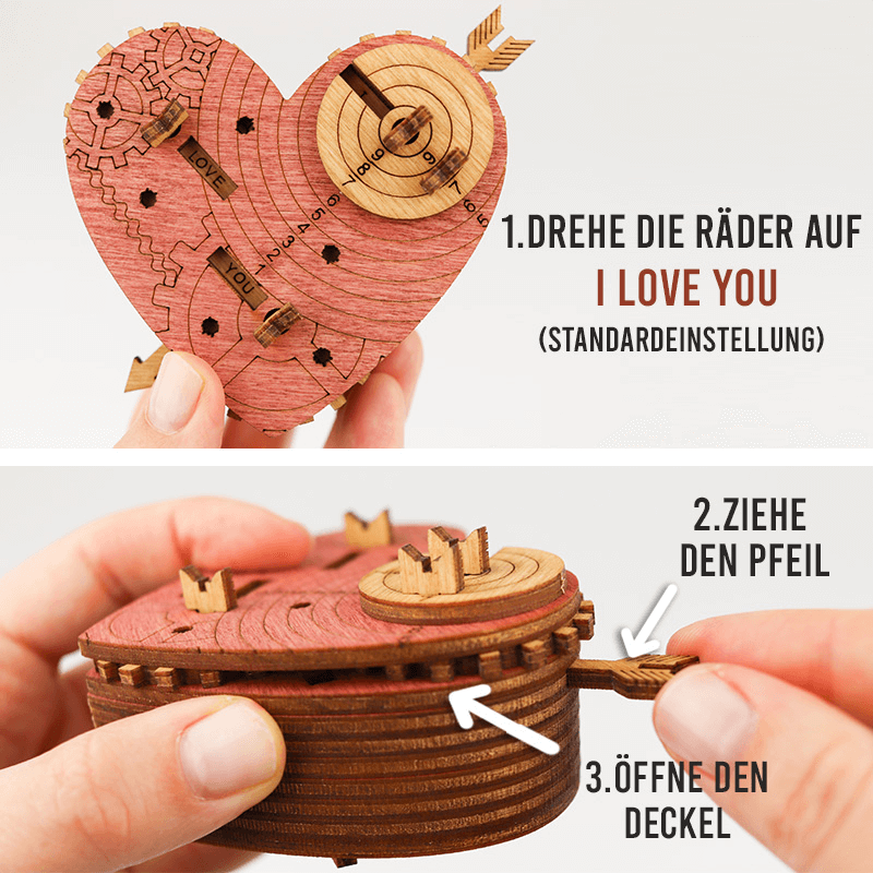 Tin Woodman's Heart - Schatzkiste mit Schloss Escape Room Spiel iDventure