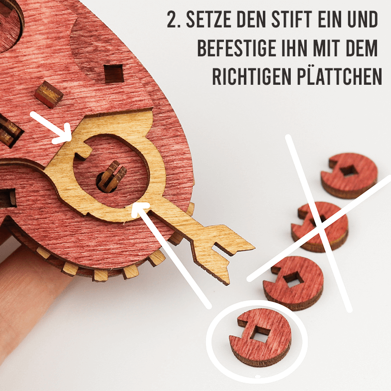 Tin Woodman's Heart - Schatzkiste mit Schloss Escape Room Spiel iDventure