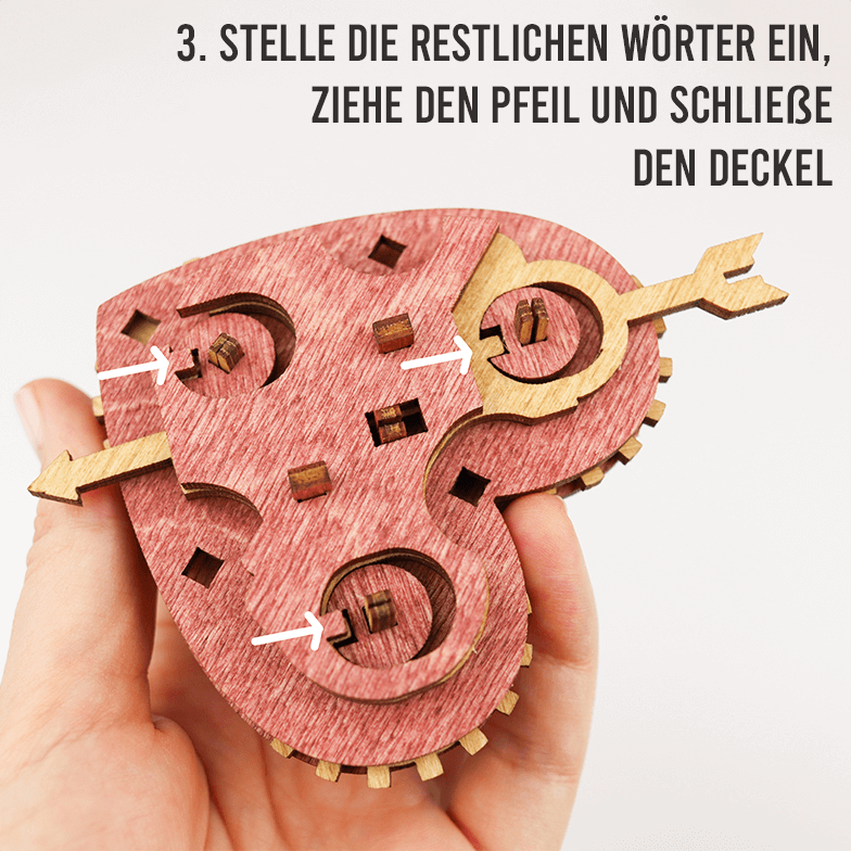 Tin Woodman's Heart - Schatzkiste mit Schloss Escape Room Spiel iDventure