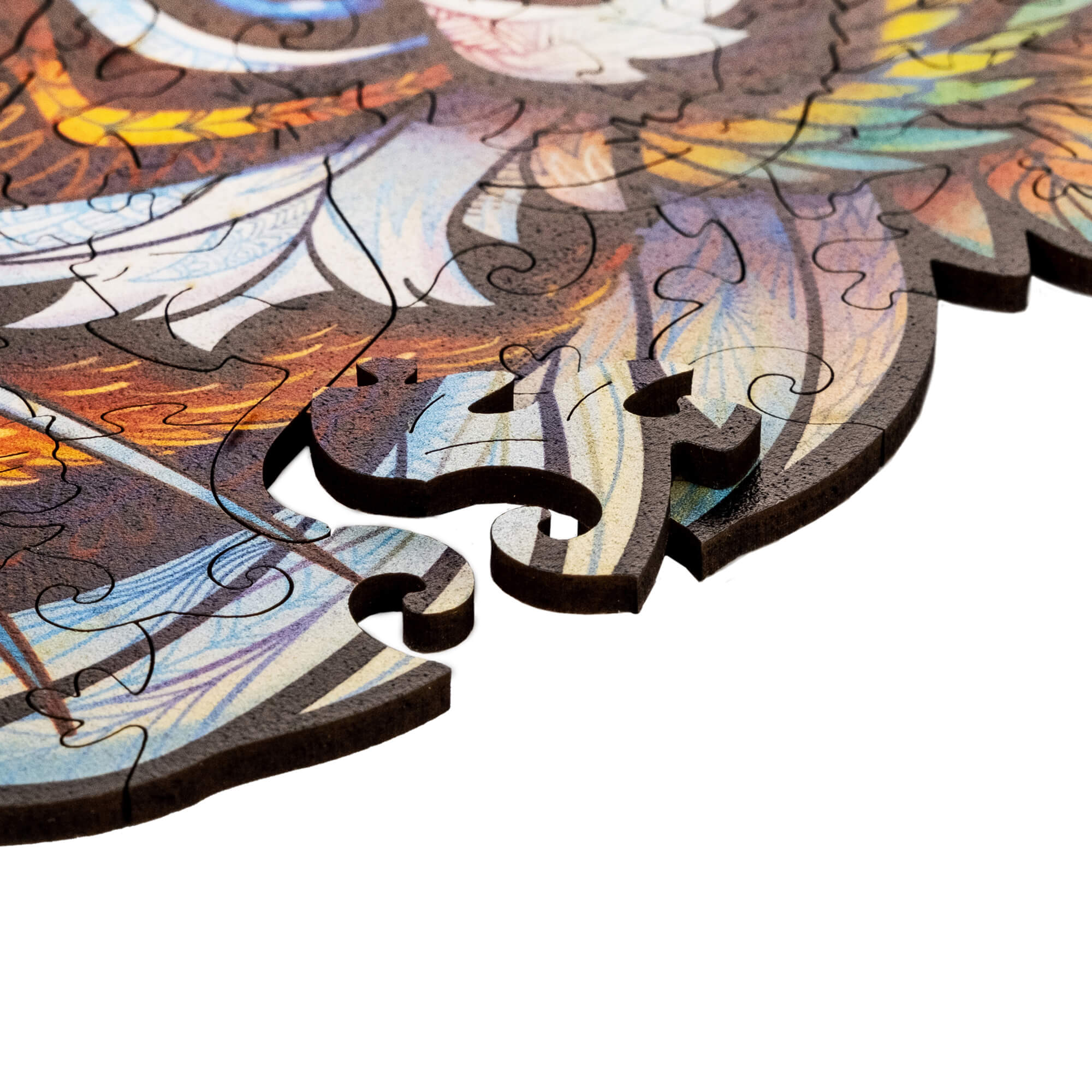 Lieblicher Tiger Holzpuzzle Unidragon