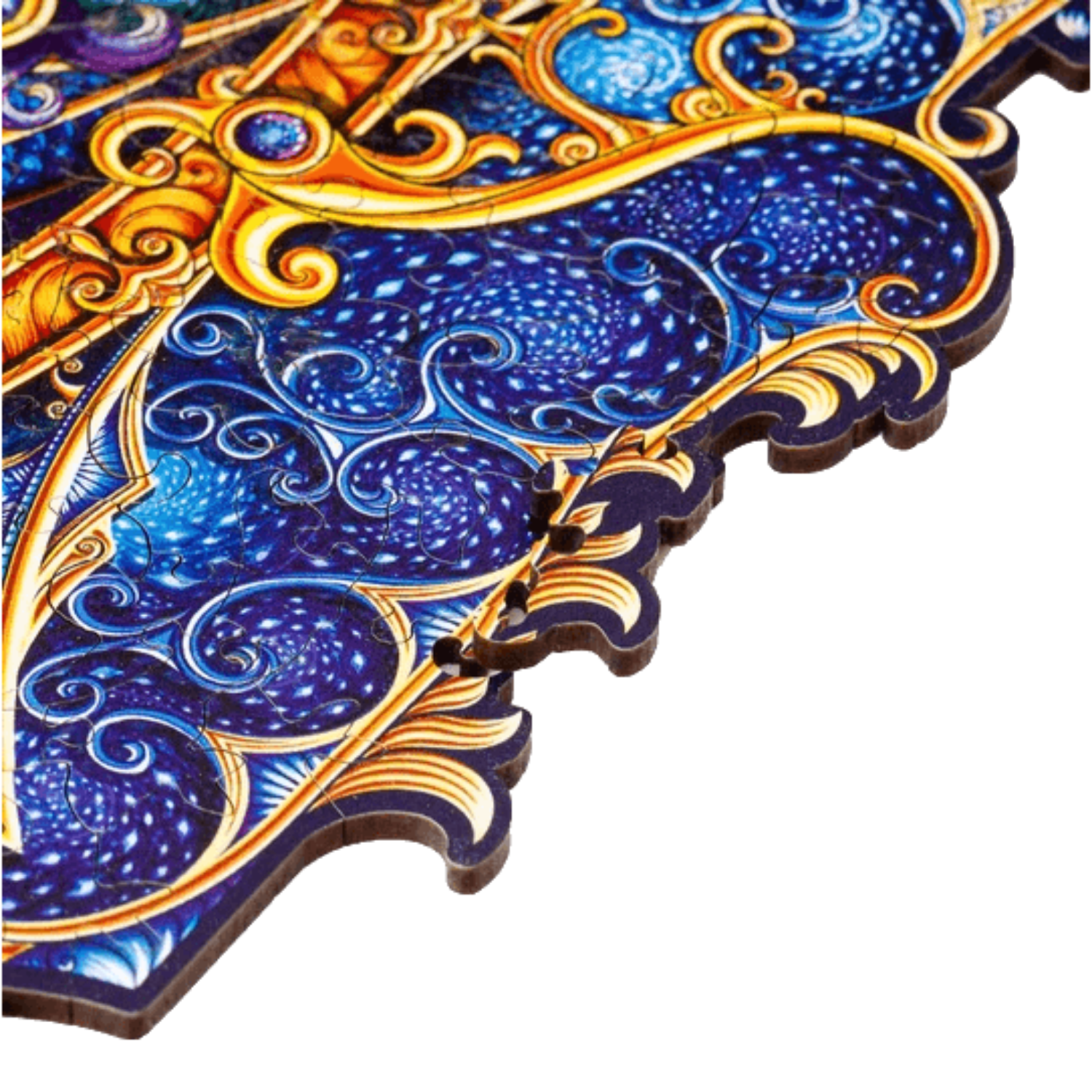 Mandala Puzzle Unerschöpflicher Wohlstands Holzpuzzle Unidragon