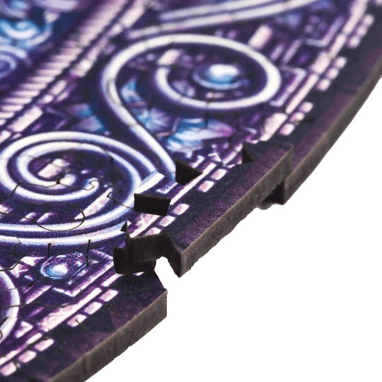 Mandala Übergreifende Gegensätze Holzpuzzle Unidragon