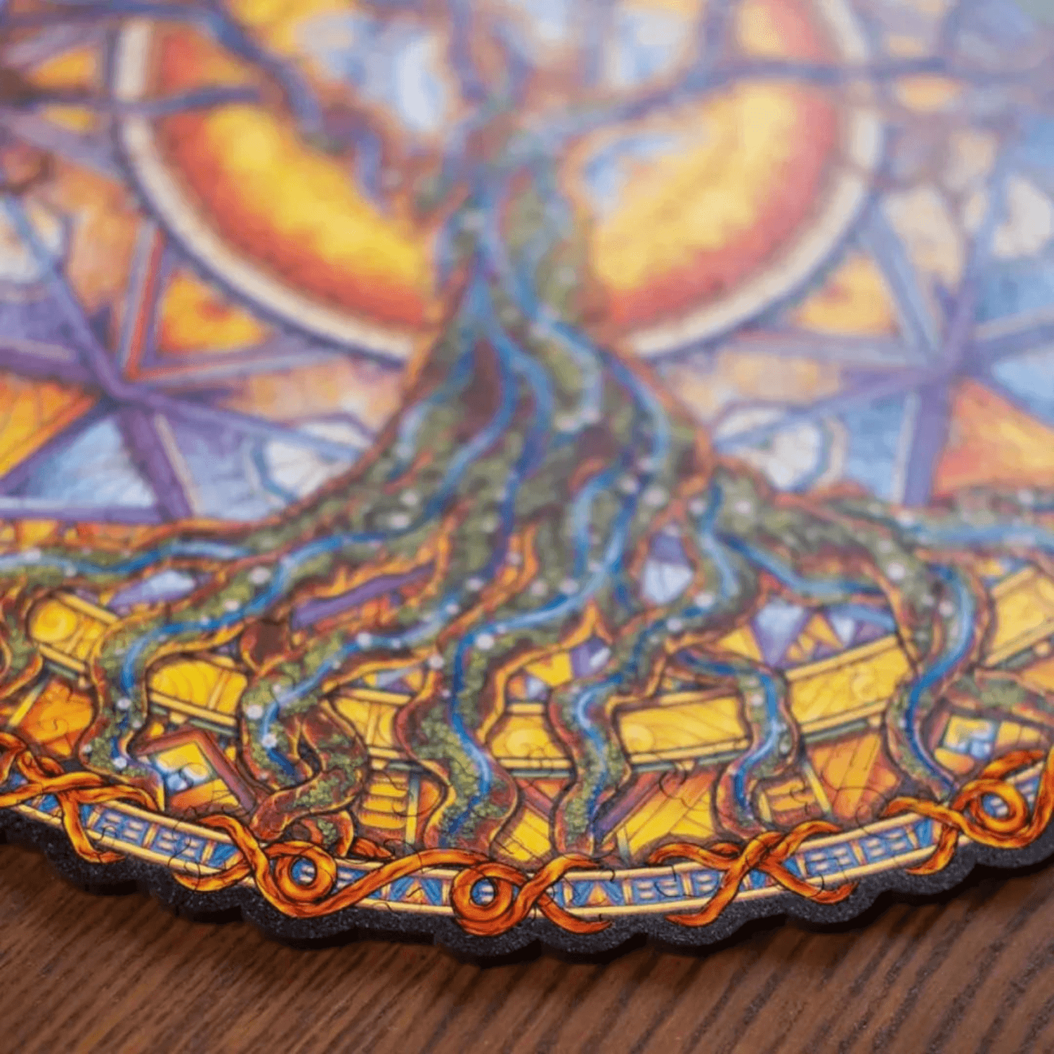 Puzzle Mandala | Arbre de vie puzzle en bois Unidragon