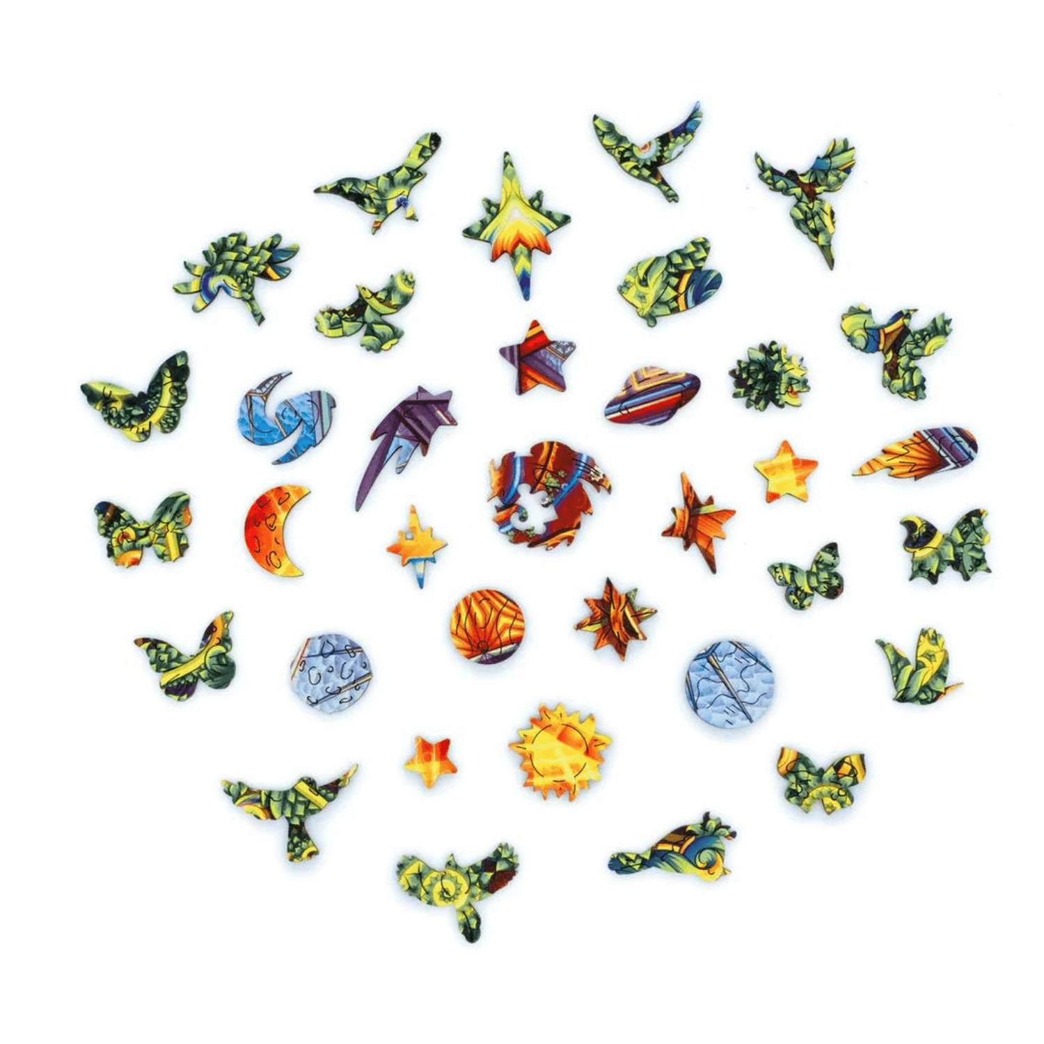 Puzzle Mandala | Arbre de vie puzzle en bois Unidragon